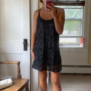 Grey Sequin Dress